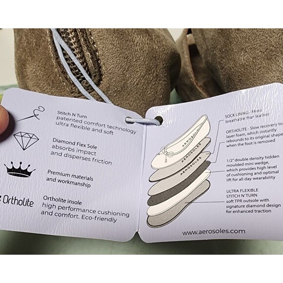 Aerosoles Purdy Dress Wedge Heels Size 9 NWT Comfort - Picture 7 of 11